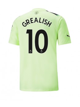 Manchester City Jack Grealish #10 Ausweichtrikot 2022-23 Kurzarm